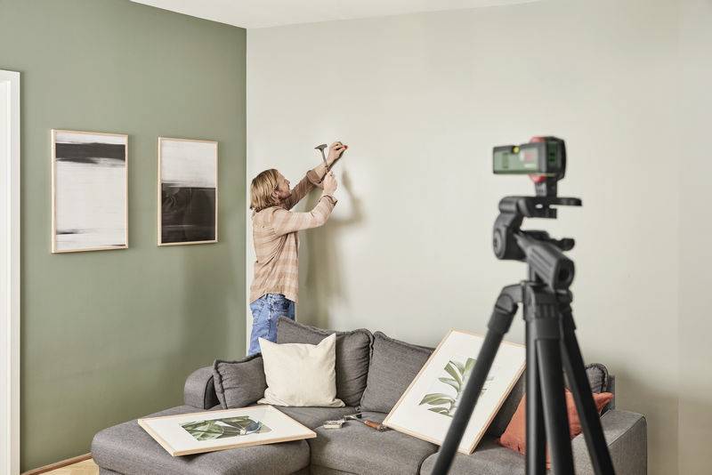 Bosch Home and Garden UniversalWallLevel 0603663J00 Laser-Wasserwaage 159 mm