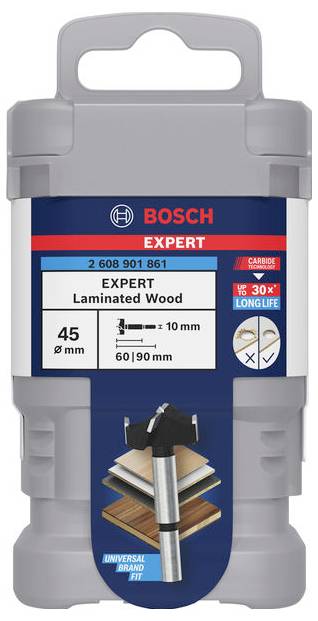 Bosch Accessories 2608901861 Scharnierlochbohrer 45mm 1St.