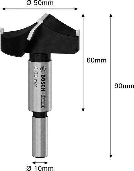 Bosch Accessories 2608901862 Scharnierlochbohrer 50mm 1St.
