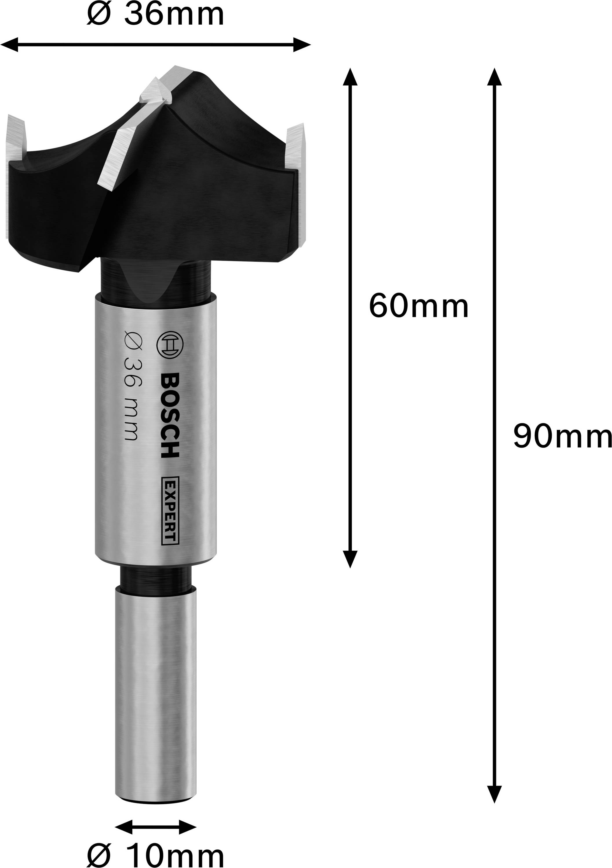 Bosch Accessories 2608901858 Scharnierlochbohrer 36mm 1St.