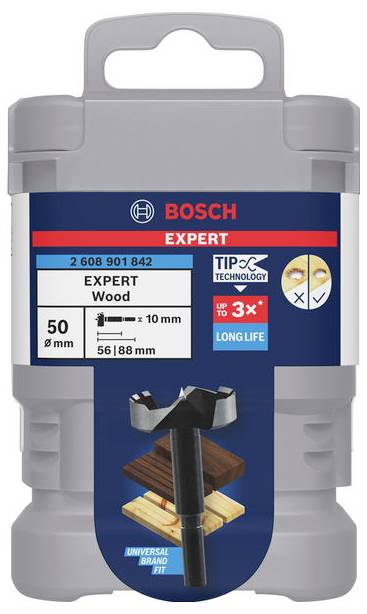 Bosch Accessories 2608901842 Forstnerbohrer 50mm Gesamtlänge 88mm 1St.