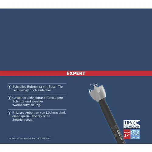 Bosch Accessories 2608901830 Forstnerbohrer 25mm Gesamtlänge 88mm 1St. Bosch Accessories 2608901830 Forstnerbohrer 25mm Gesamtlänge 88mm 1St.