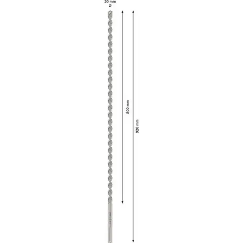 Bosch Accessories 2608706850 Hammerbohrer 20mm SDS-Max 1St. Bosch Accessories 2608706850 Hammerbohrer 20mm SDS-Max 1St.