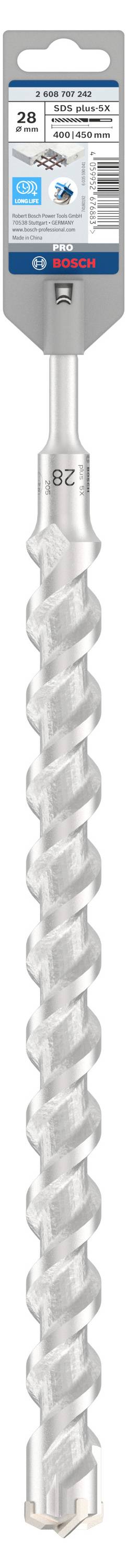 Bosch Accessories 2608707242 2608707242 Hammerbohrer 28mm SDS-Plus 1St.