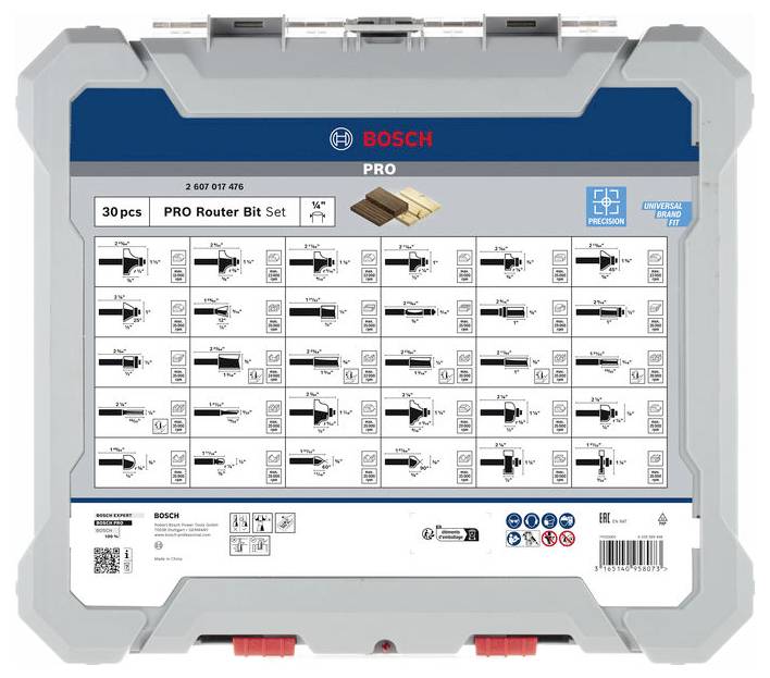Bosch Accessories 2607017476 2607017476 Werkzeugset