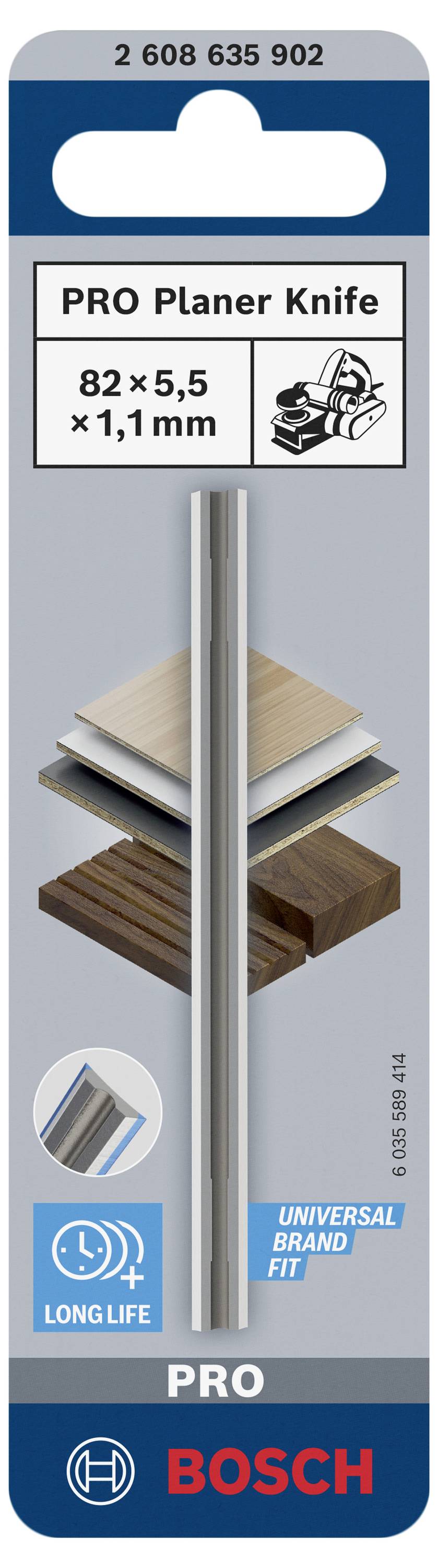 Bosch Accessories Hobelmesser 2608635902 1St.