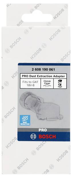 Bosch Accessories PRO Absaugadapter, Oberfräse 2608190061
