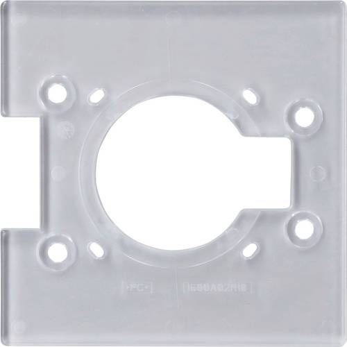 Bosch Accessories PRO Grundplatte, quadratisch, 7 x 96 x 96 mm 2608001111