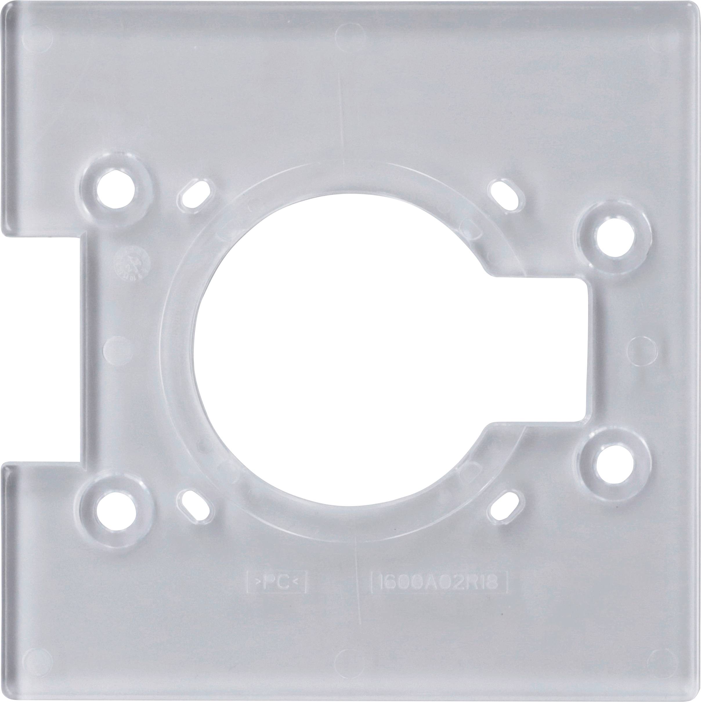 PRO Grundplatte, quadratisch, 7 x 96 x 96 mm Bosch Accessories 2608001111
