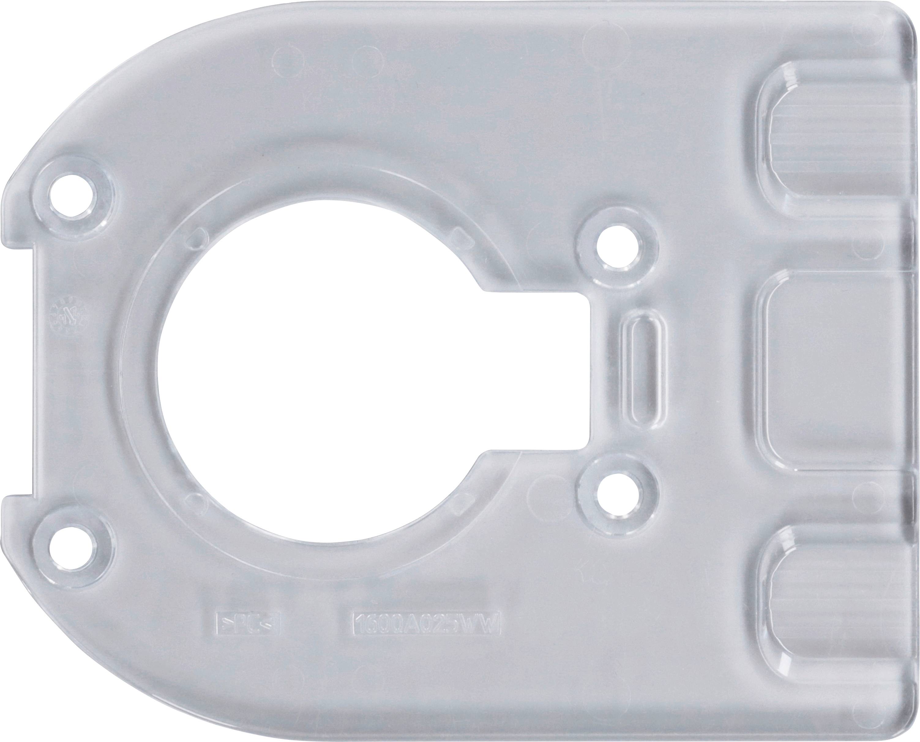 PRO Grundplatte, halbrund, 7 x 93 x 118 mm Bosch Accessories 2608001110
