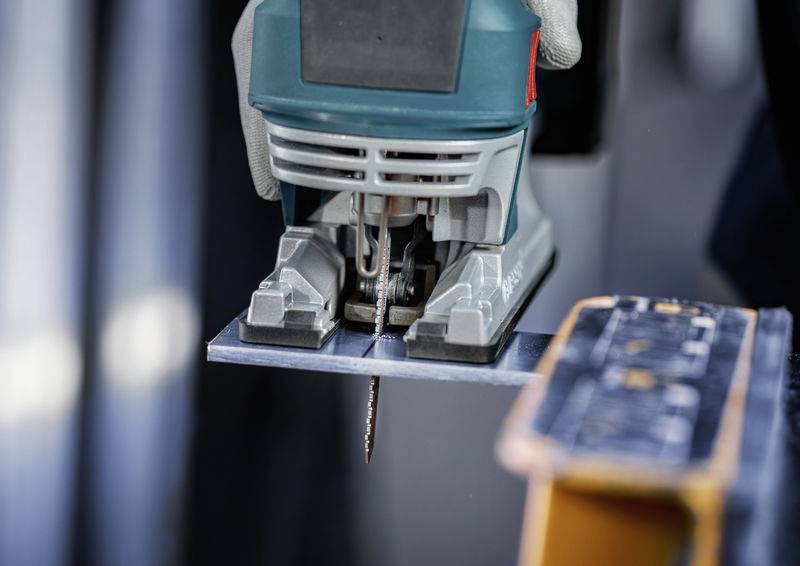 Bosch Accessories 2608902482 EXPERT Tough Metal thick T155HHM Stichsägeblatt, 3 Stk. 3 St.