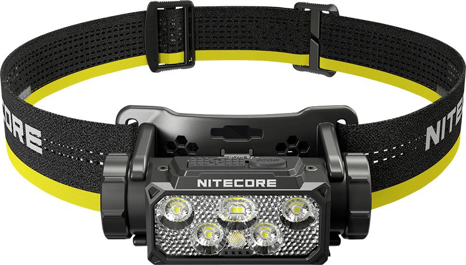 NiteCore HC60 UHE LED Stirnlampe Li-Ionen Akkus oder batteriebetrieben 1600lm 200h 140g