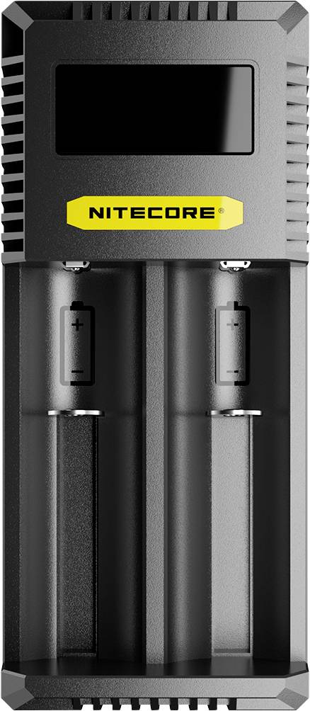 NiteCore CI2 Rundzellen-Ladegerät LiIon, NiMH, NiCd 10440, 14500, 14650, 16500, 16340, 16650, 17350