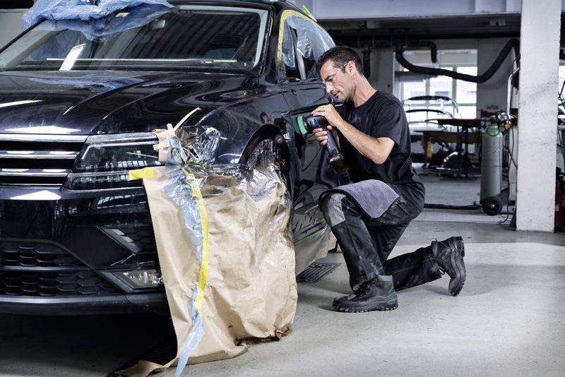 Bosch Professional GPO 12V-77 06019L3000 Akku Rotationspoliermaschine 12V 600 - 2200 U/min 77mm