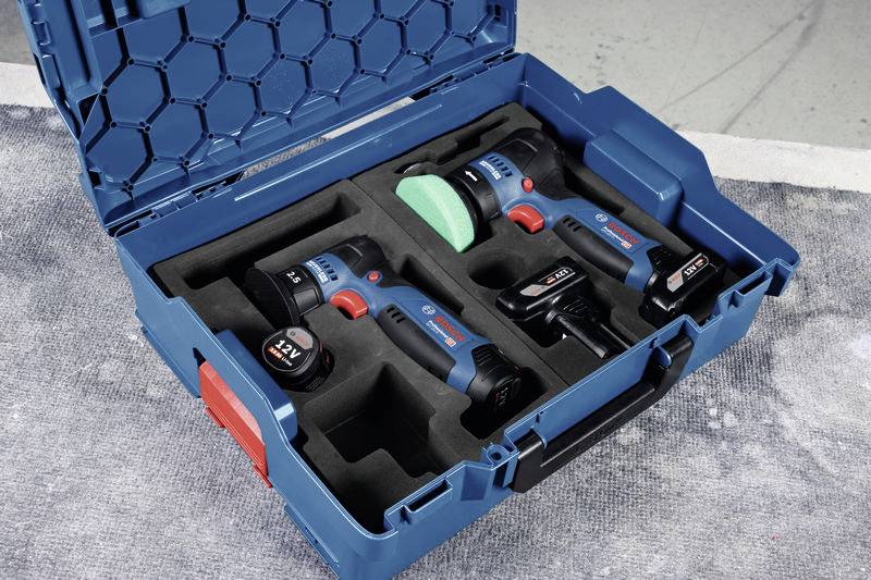 Bosch Professional GPO 12V-77 06019L3000 Akku Rotationspoliermaschine 12V 600 - 2200 U/min 77mm