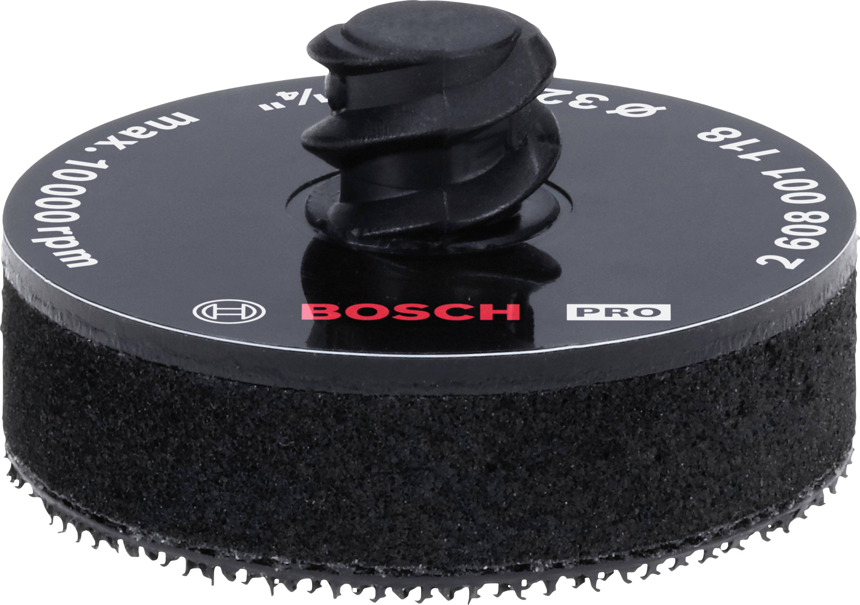 Bosch Accessories 2608001118 PRO Schleifteller, 32 mm, Klett