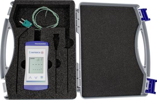 Senseca ECO 130.2-GTF300-SET 2-Kanal Alarmthermometer 40 °C (max) Fühler-Typ K
