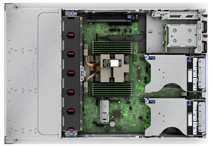 HP Rack-Server PC P81839-425 AMD Epyc 9115 64 GB RAM 480 GB SSD P81839-425