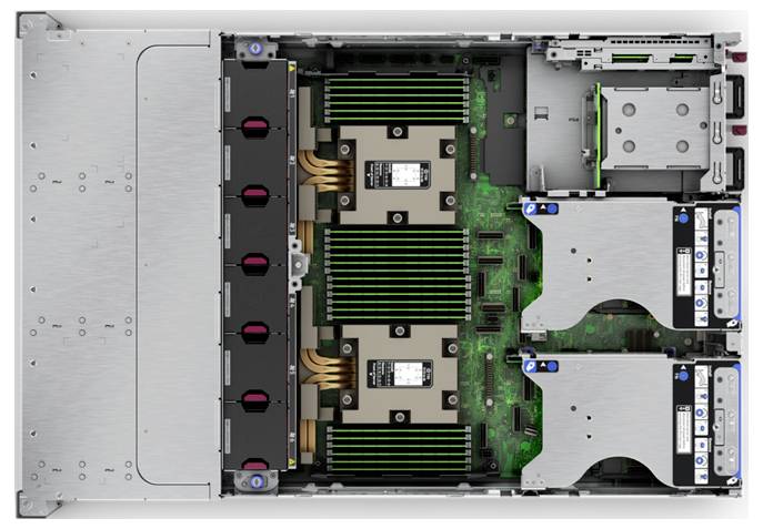 HP Rack-Server PC P81842-425 AMD Epyc 9015 64 GB RAM 480 GB SSD P81842-425