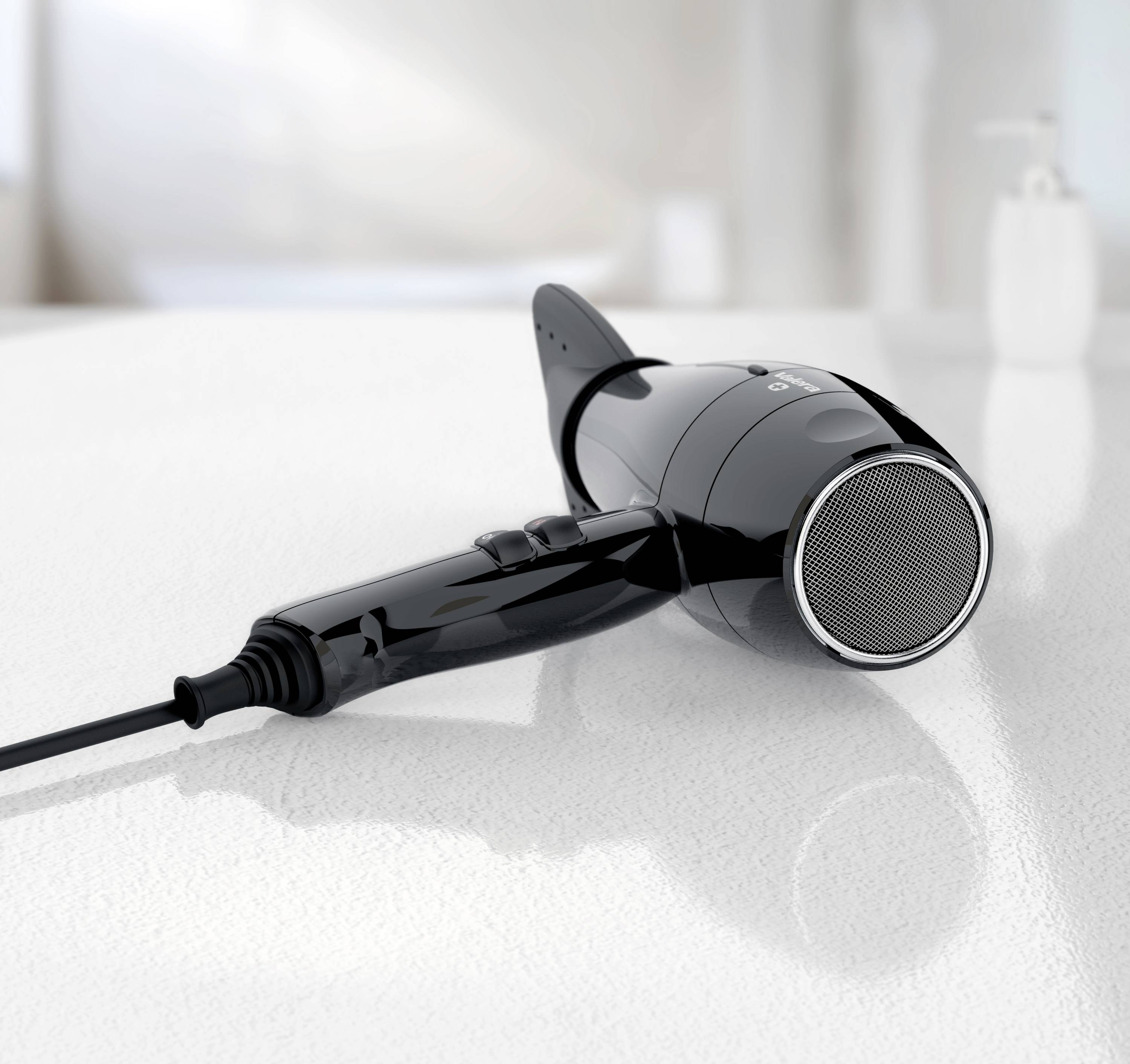 Valera Swiss Silent Jet 7500 Ionic TF SXJ 7500 TF BL Haartrockner Schwarz