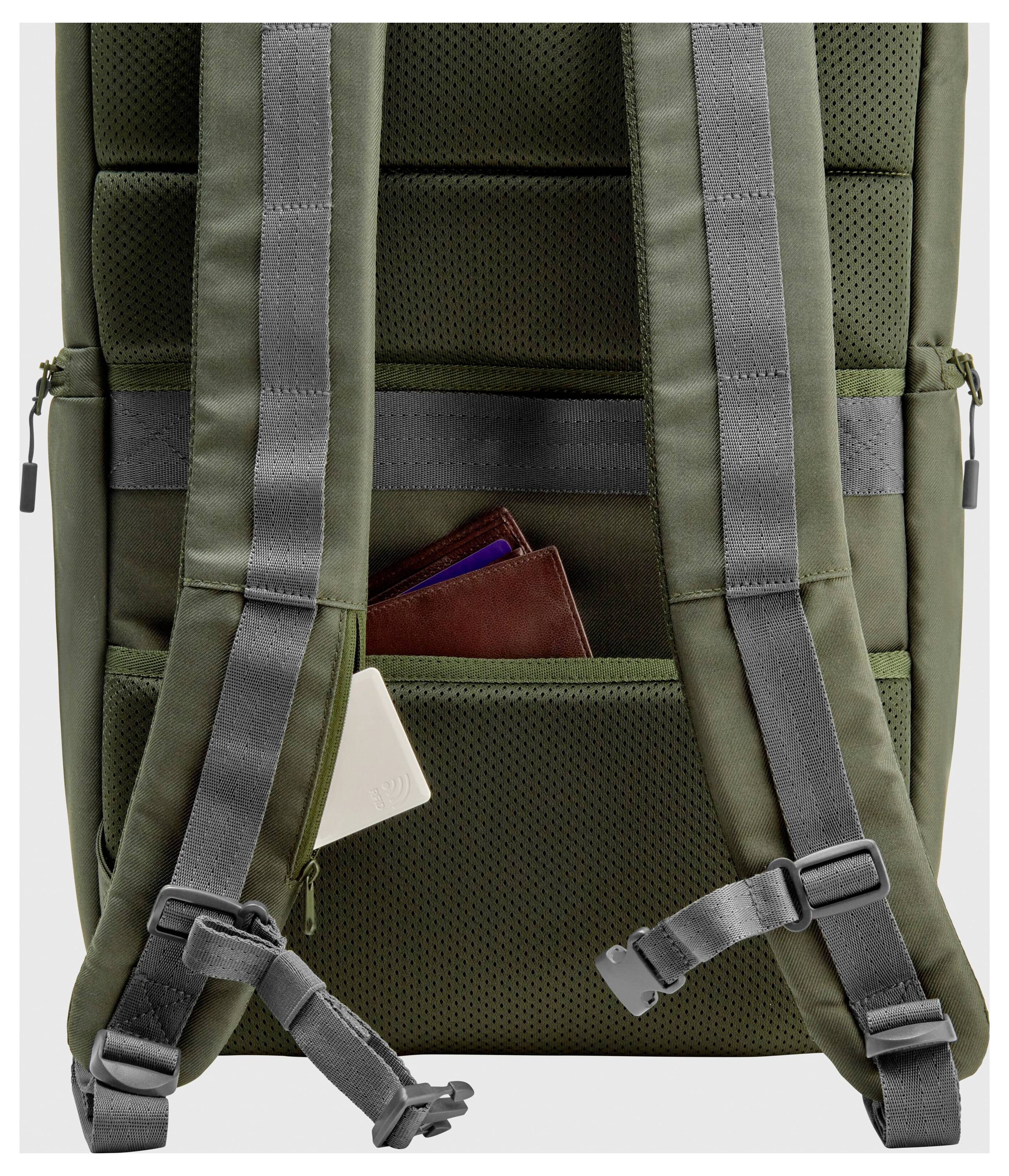 HP Notebook Rucksack 9J4C1AA Passend für maximal: 39,6cm (15,6") Grün, Grau