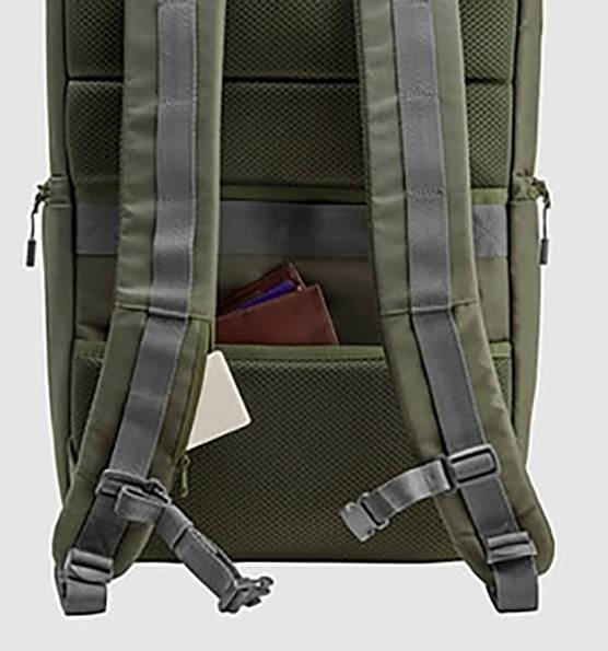 HP Notebook Rucksack 9J4C1AA Passend für maximal: 39,6cm (15,6") Grün, Grau