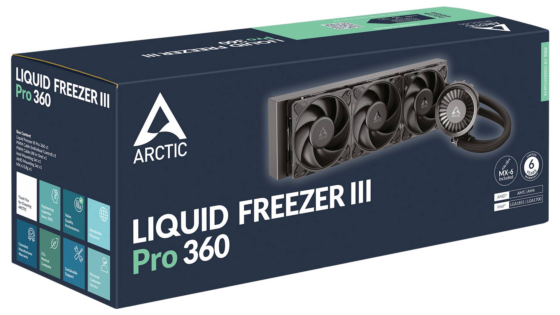 Arctic ACFRE00180A Wasserkühlung-Kit