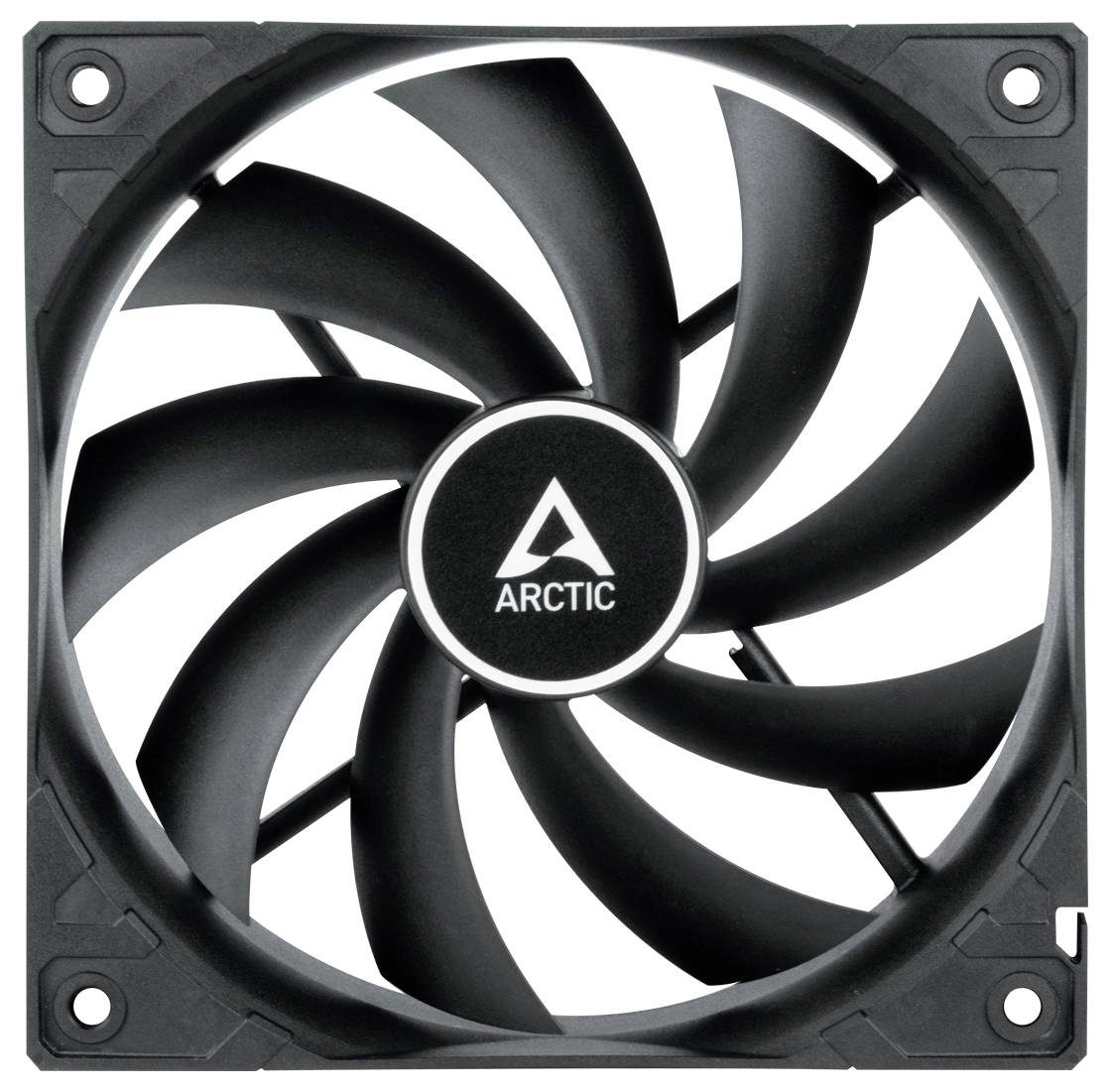 Arctic F12 PWM (Black) 5 Pack PC-Gehäuse-Lüfter Schwarz (B x H x T) 120 x 25 x 120 mm