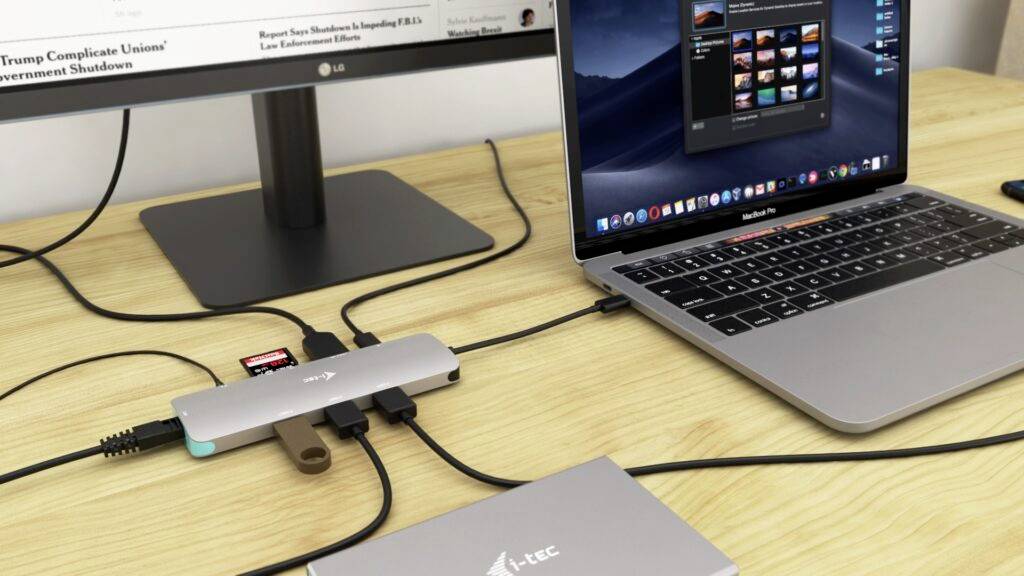 I-tec USB-C® Dockingstation C31NANOLANPD100 Passend für Marke Dockingstations: Universal