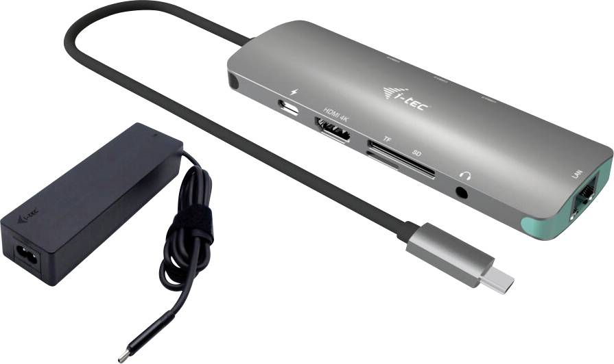 I-tec USB-C® Dockingstation C31NANOLANPD100 Passend für Marke Dockingstations: Universal