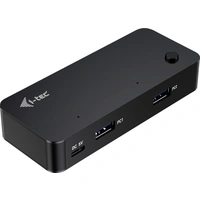I-tec CAKVMHUB2A2C 4 Port USB-Kombi-Hub Schwarz I-tec CAKVMHUB2A2C 4 Port USB-Kombi-Hub Schwarz