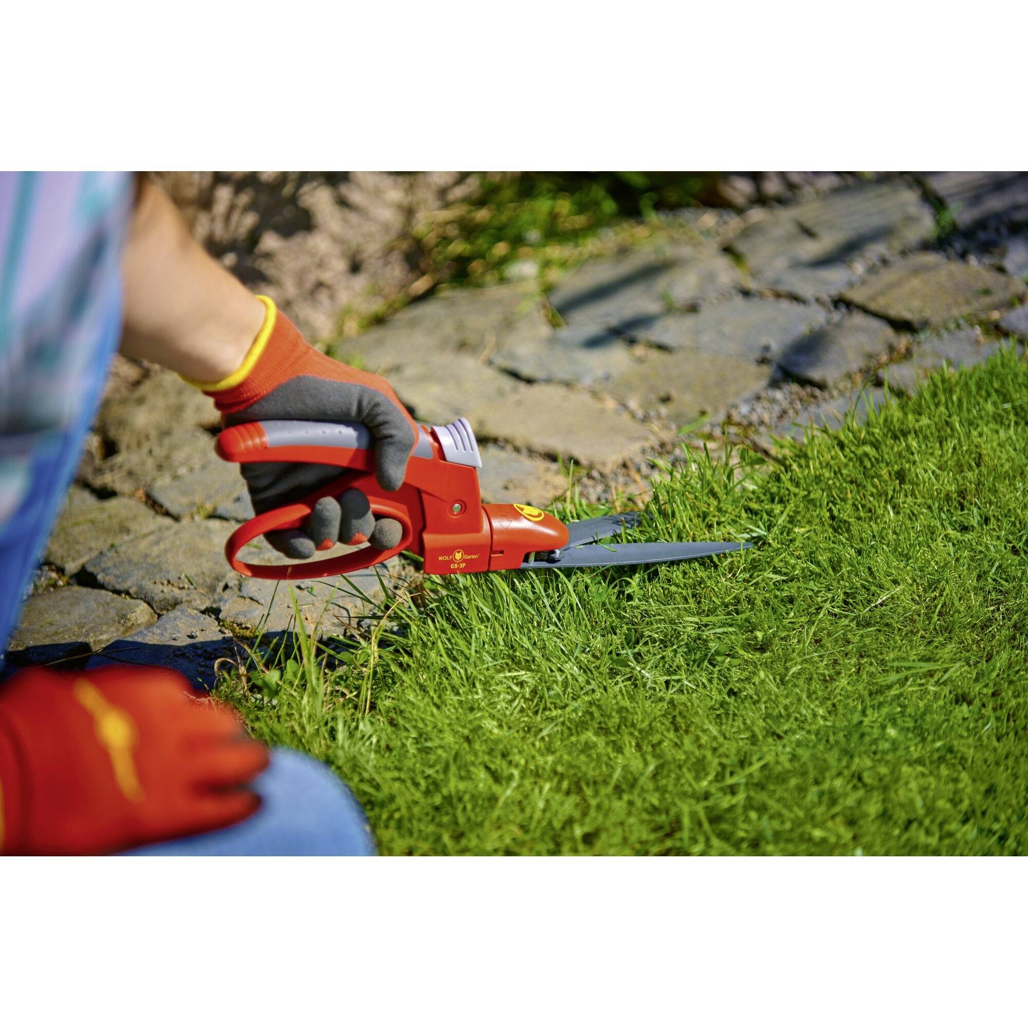 WOLF-Garten 73AJA007650 Premium GS-3P Hand Grasschere