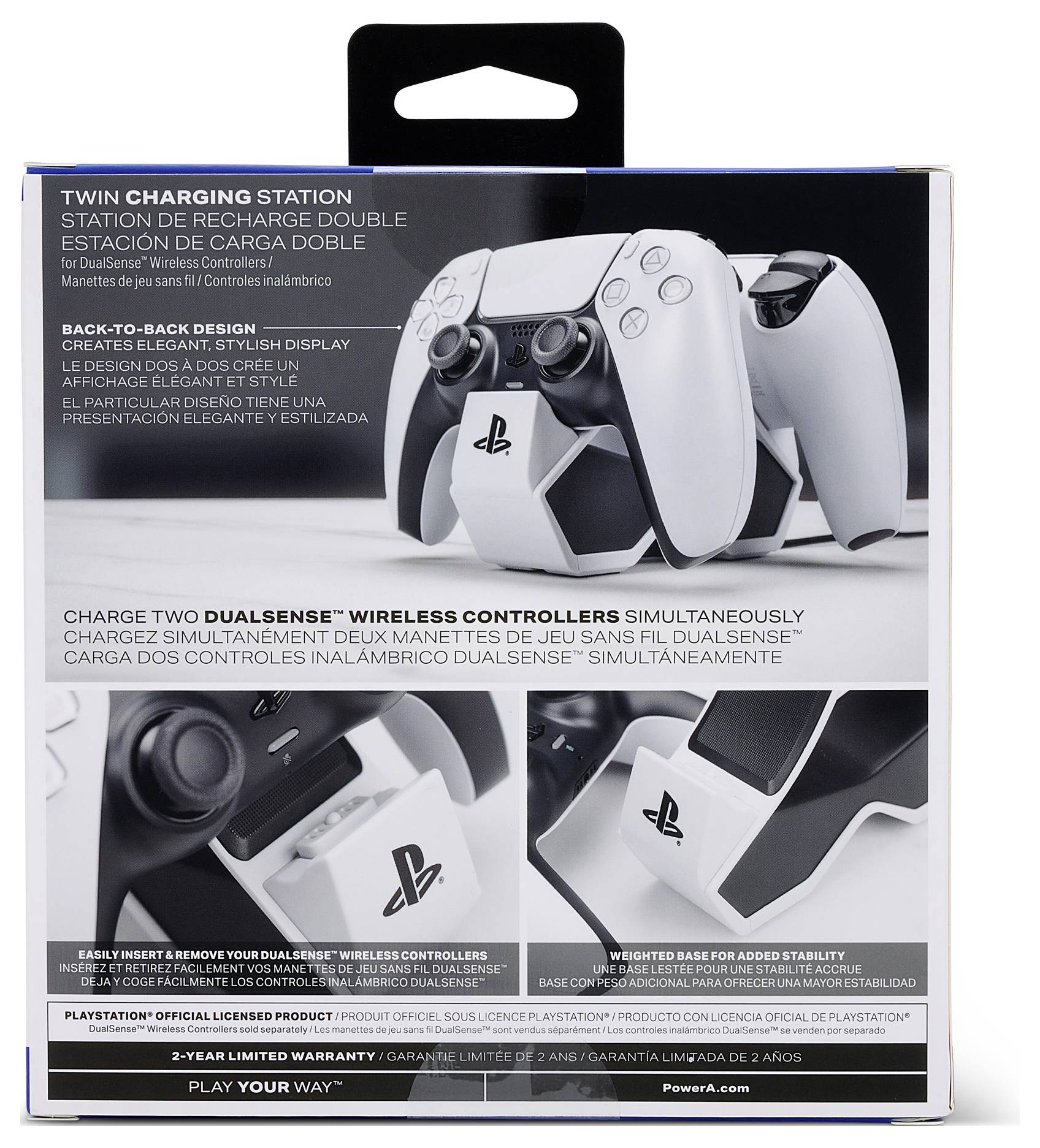 Power A Dual Charging Controller-Ladestation PS5, PS5 Pro, PS5 Slim