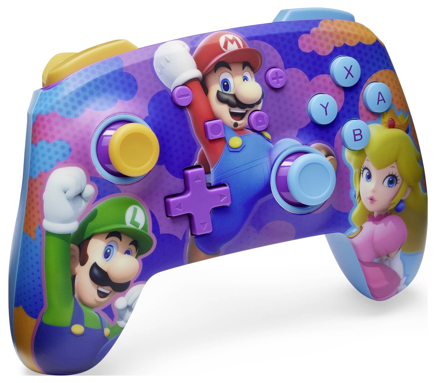 Power A "Color Splash Heroes" Controller Nintendo Switch, Nintendo Switch Lite, Nintendo Switch OLED