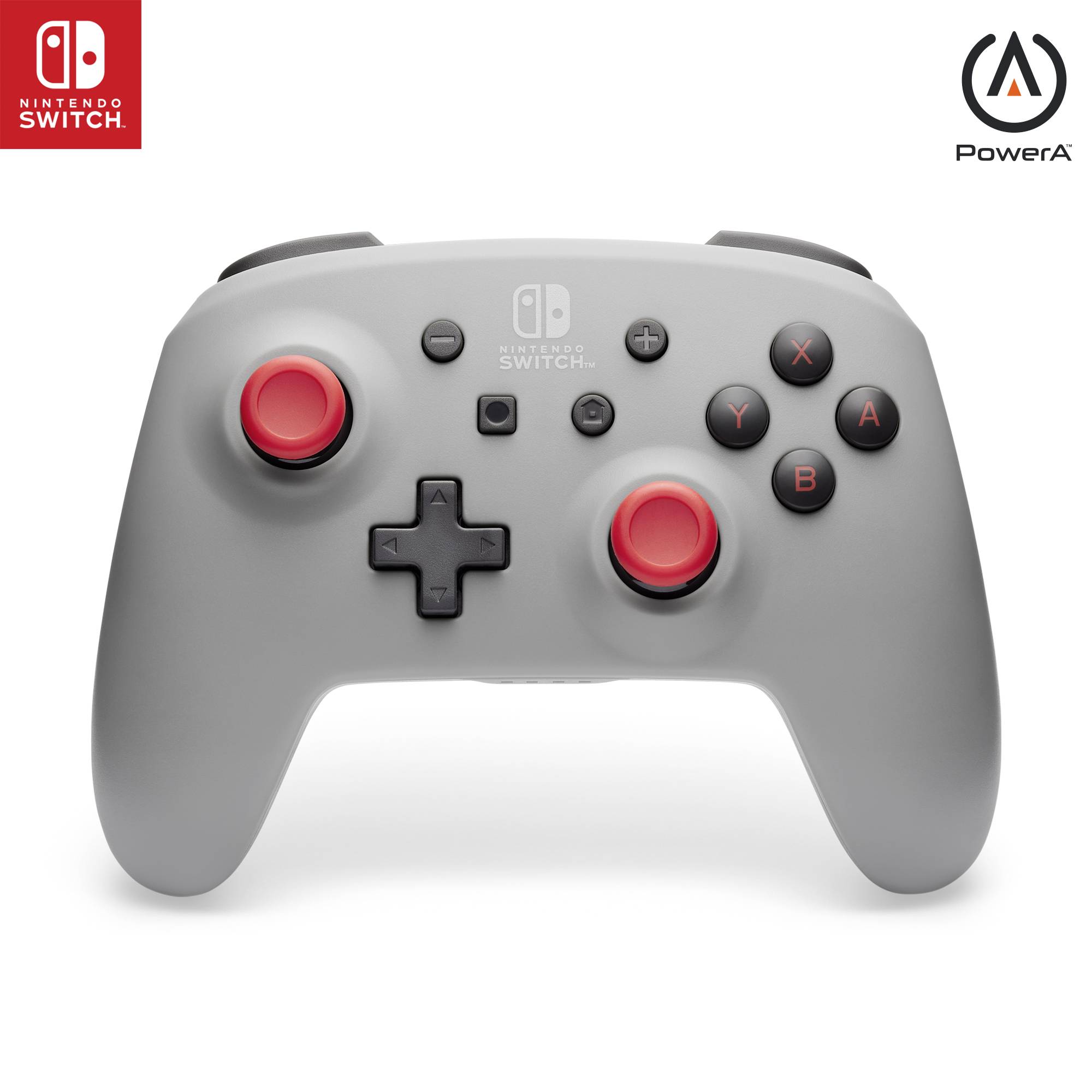 Power A "Retro Grey" Controller Nintendo Switch, Nintendo Switch Lite, Nintendo Switch OLED Grau