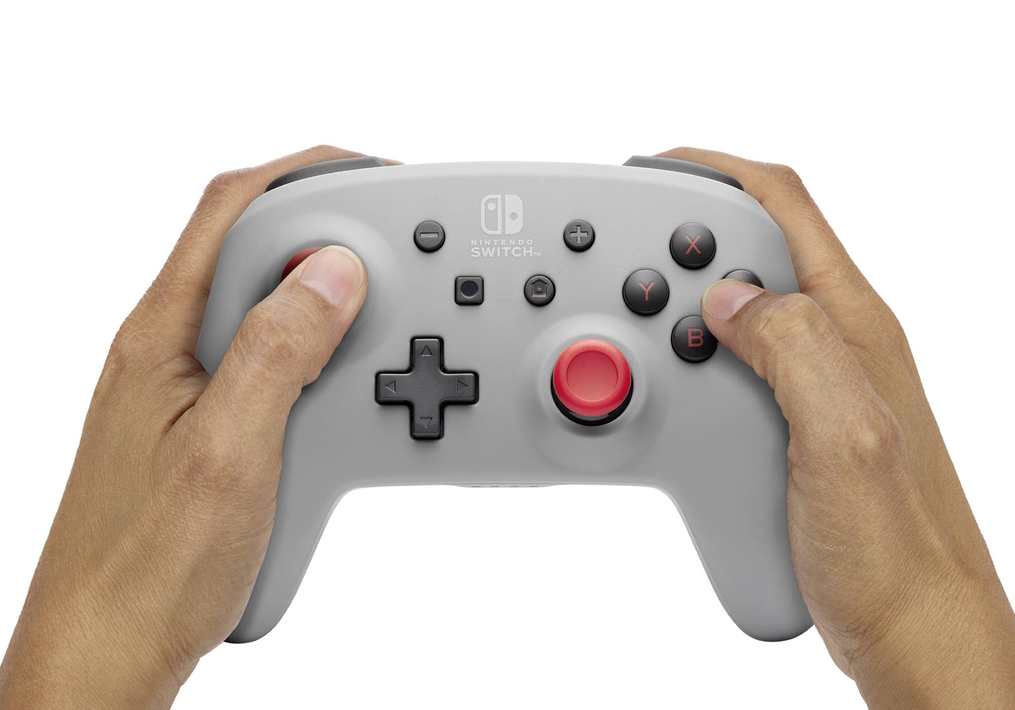 Power A "Retro Grey" Controller Nintendo Switch, Nintendo Switch Lite, Nintendo Switch OLED Grau