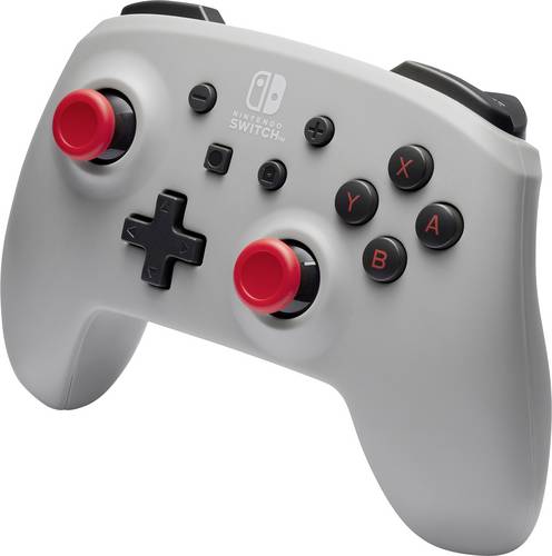 Power A Retro Grey Controller Nintendo Switch, Nintendo Switch Lite, Nintendo Switch OLED Grau