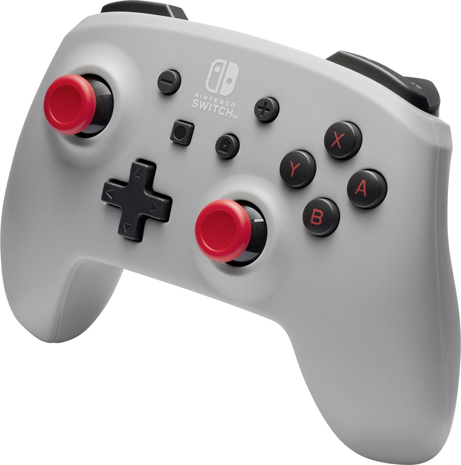 Power A "Retro Grey" Controller Nintendo Switch, Nintendo Switch Lite, Nintendo Switch OLED Grau