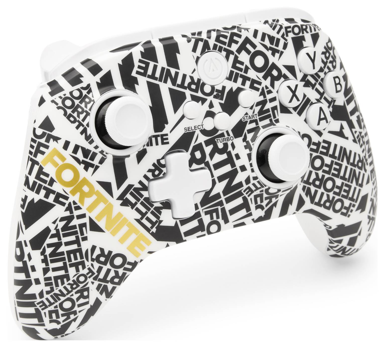 Power A OPS v1 "Fortnite Edition" Controller PC, Xbox Series X, Xbox Series S, Android, iOS Weiß, Schwarz