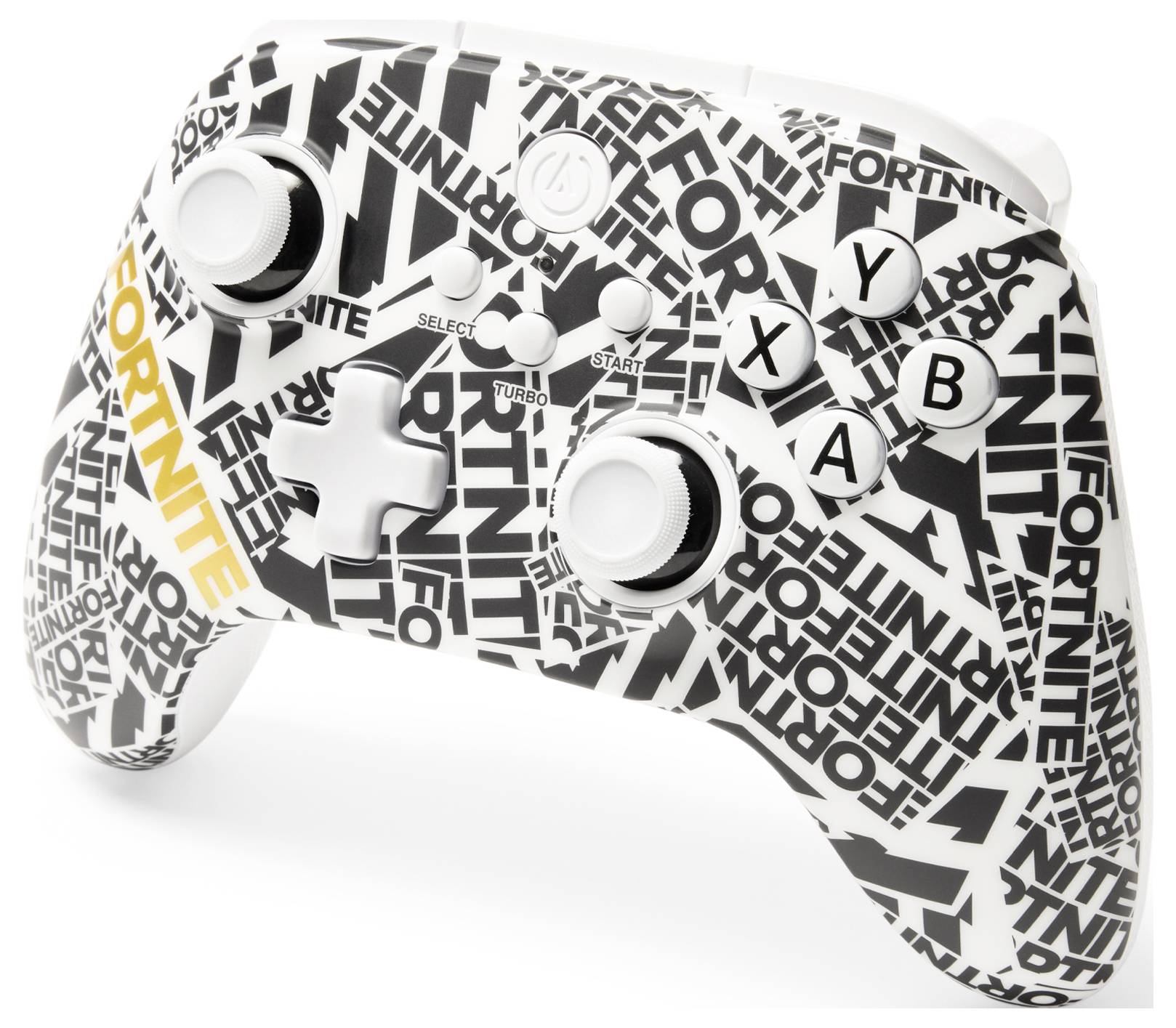 Power A OPS v1 "Fortnite Edition" Controller PC, Xbox Series X, Xbox Series S, Android, iOS Weiß, Schwarz