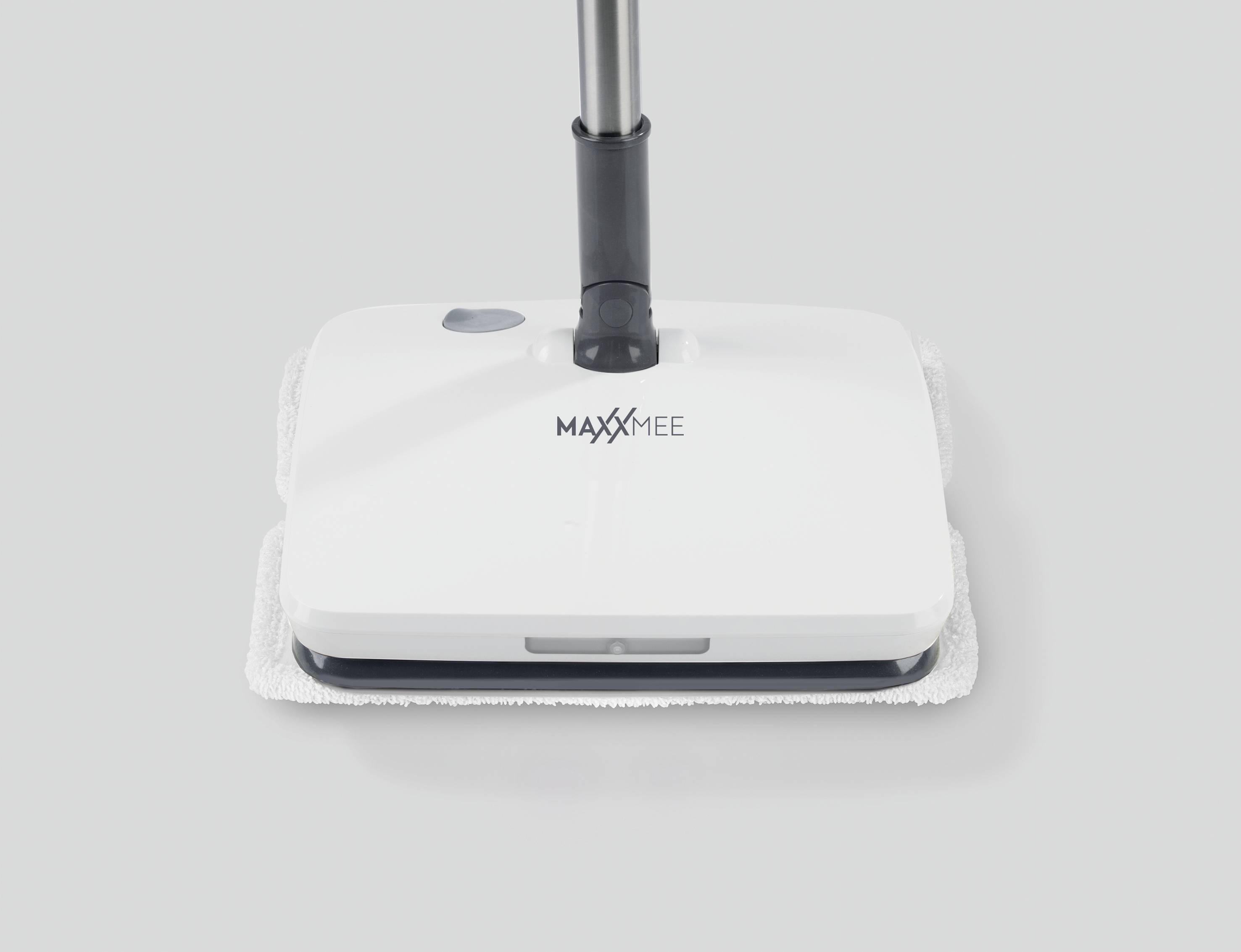 Maxxmee 00469 Akku-Vibrationsmopp Weiß, Grau 1St.