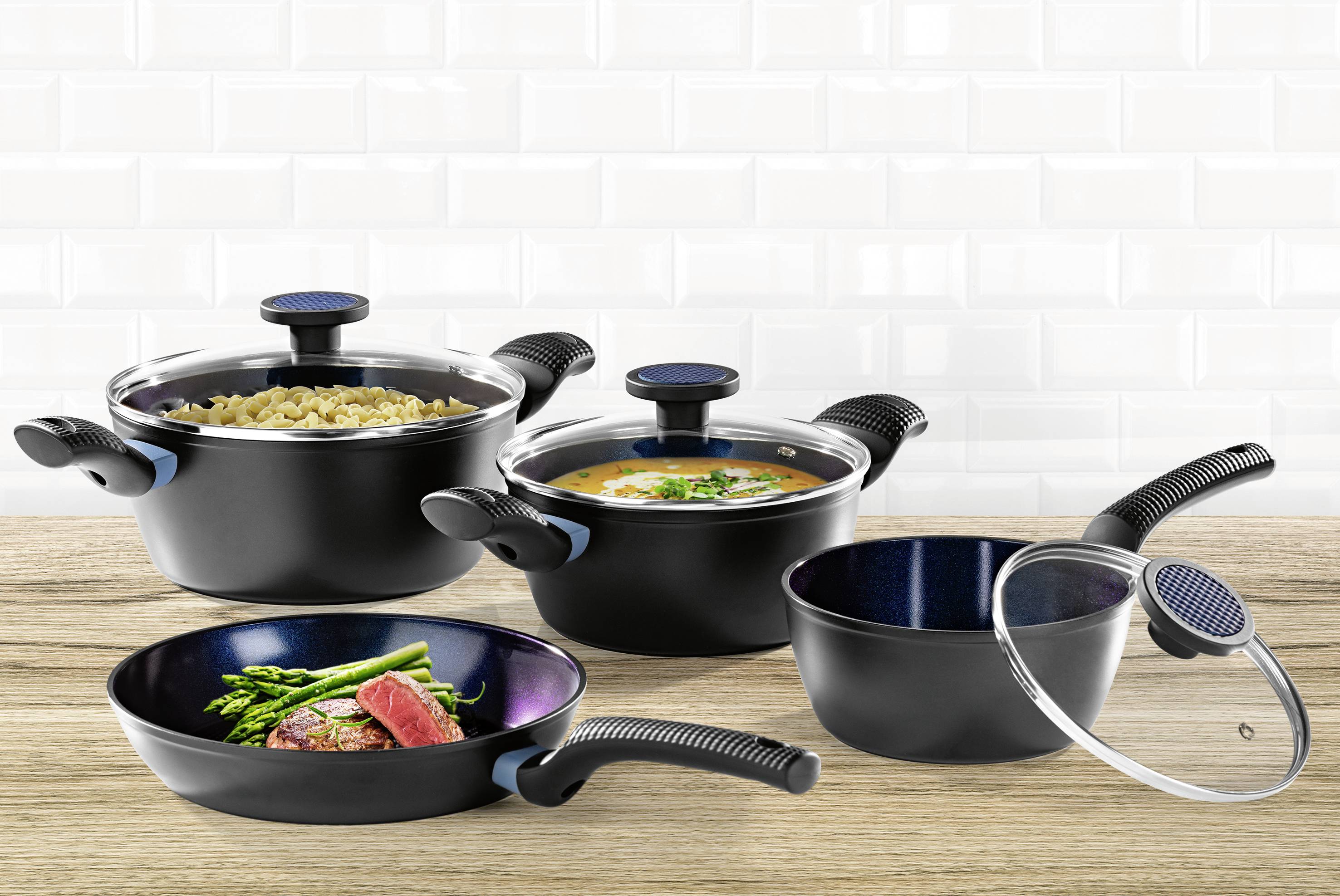 Bratmaxx 14506 Kochtopf-Set 7teilig