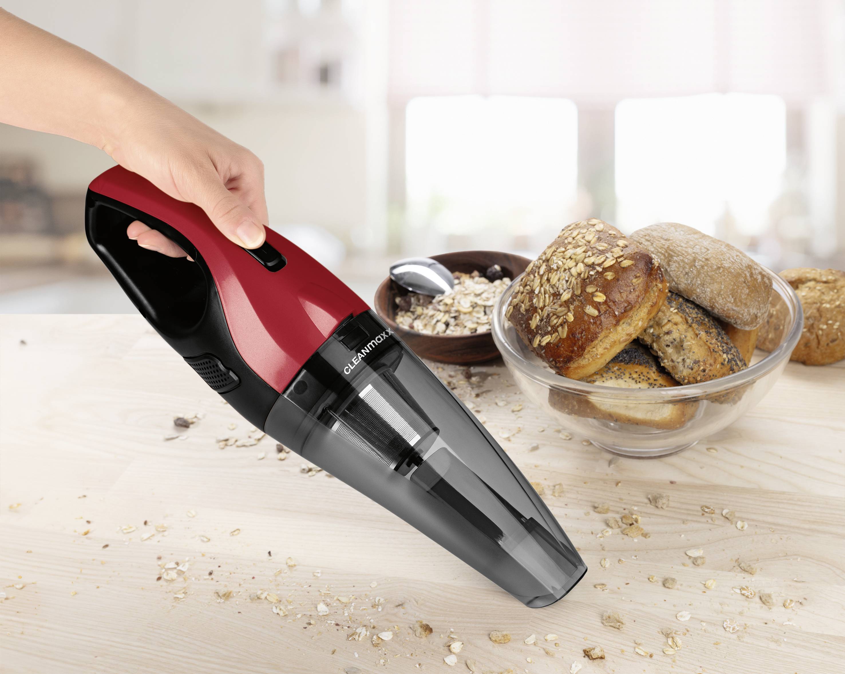 CleanMaxx 15060 Akku-Handstaubsauger 7.4V