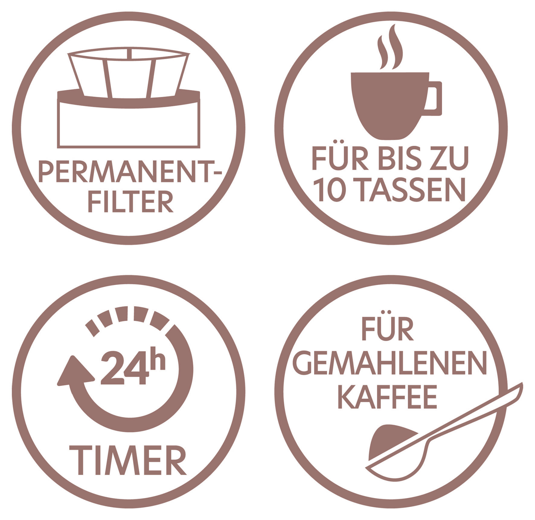 Maxxmee Barista Kaffeemaschine Schwarz, Silber Fassungsvermögen Tassen=10 Glaskanne