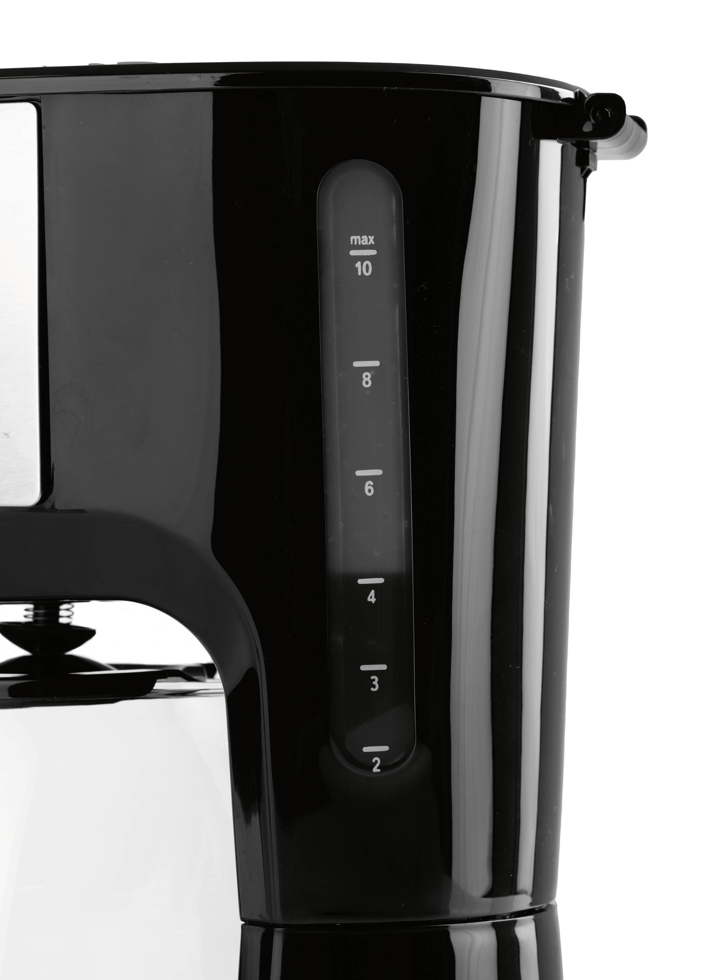 Maxxmee Barista Kaffeemaschine Schwarz, Silber Fassungsvermögen Tassen=10 Glaskanne