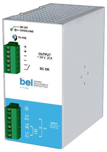 Belfuse LDW480-24 Hutschienen-Netzteil (DIN-Rail) 24 V/DC 20A 480W Inhalt 1St.