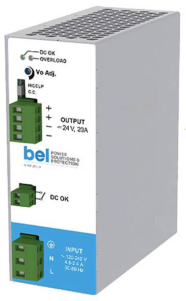 Belfuse LDC480-72P Hutschienen-Netzteil (DIN-Rail) 72 V/DC 6.7A 480W Inhalt 1St.