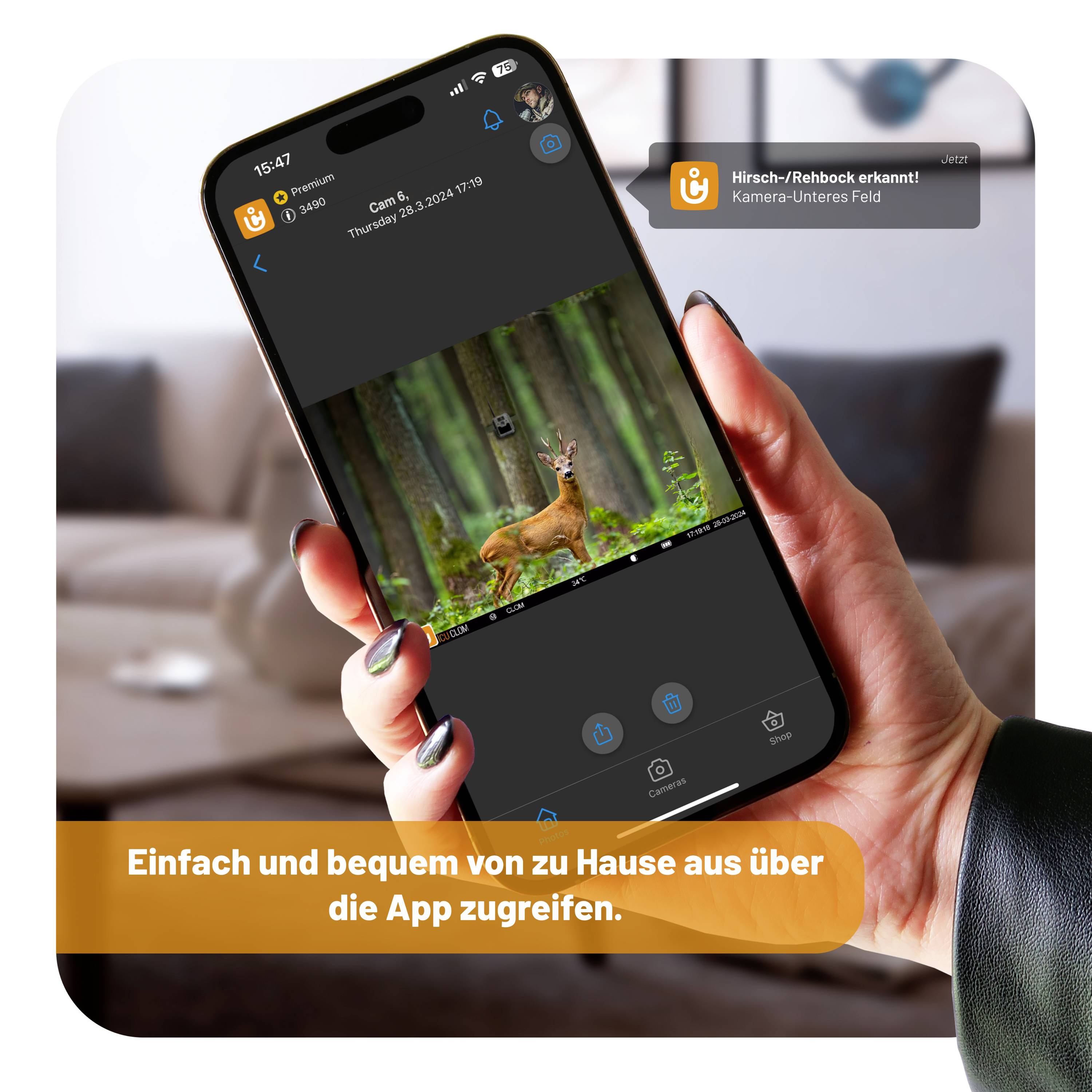 ICU CLOM Cam6 Wildkamera Camouflage
