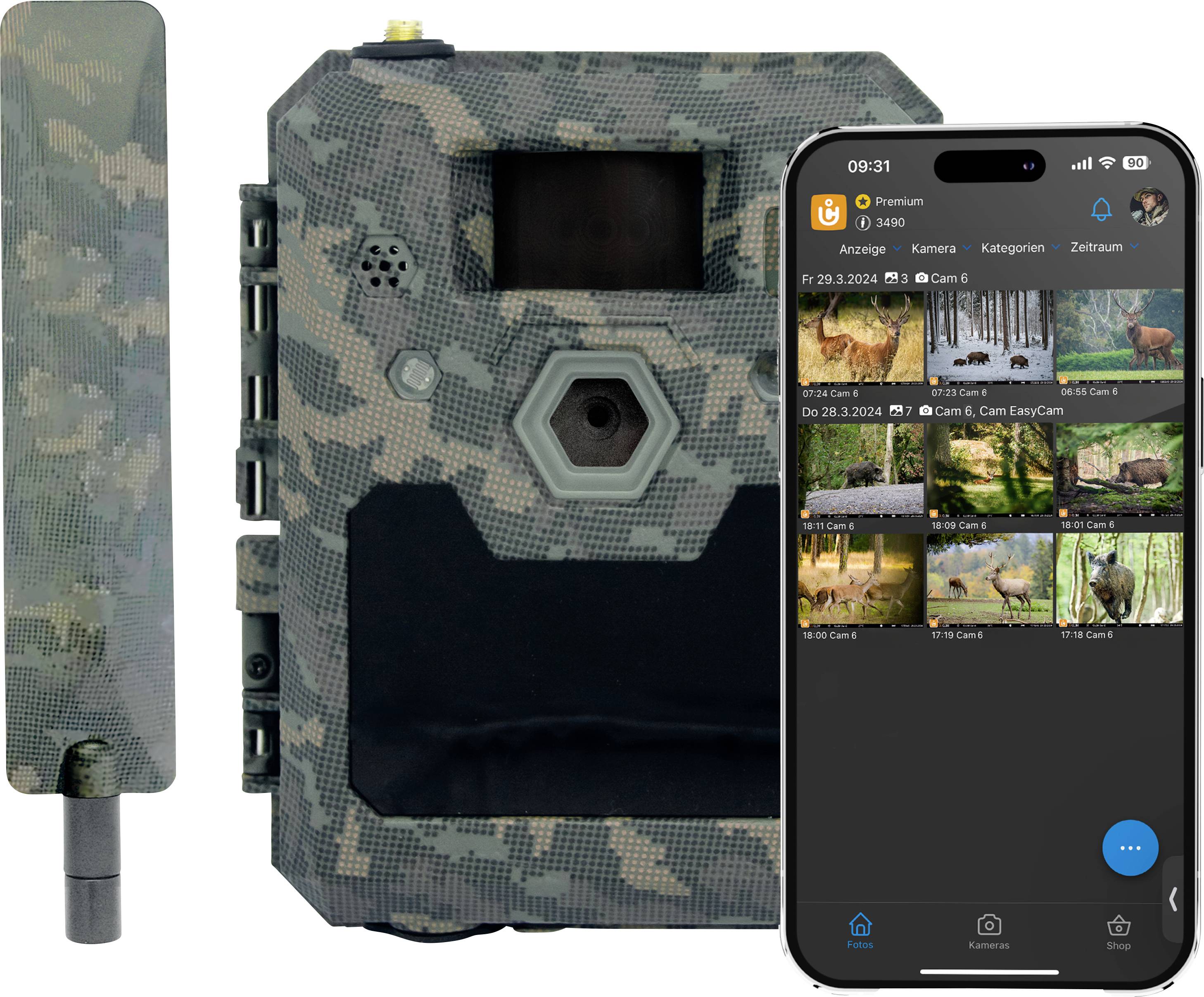 ICU CLOM Cam6 Wildkamera Camouflage