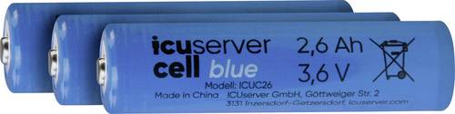 ICU CellPower Blau Spezial-Akku Li-Ion 2600 mAh 1.2 V 1 St.